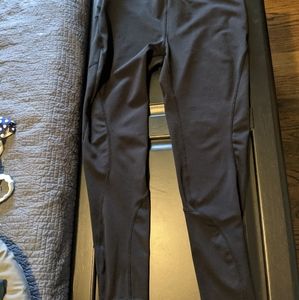 Highwaisted pop fit leggings L black fitness athleisure pockets